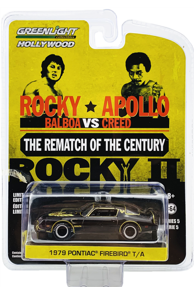 Greenlight 1:64 Rocky II (1979) - 1979 Pontiac Firebird Trans Am Solid Pack 44650-C
