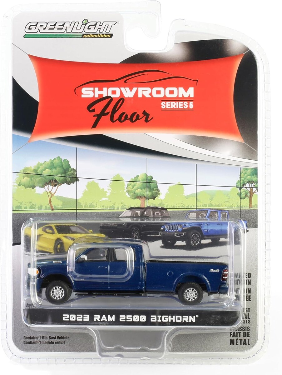 Greenlight 1/64 Showroom Floor Series 5- 2023 2500 Big Horn 68050-A - Thumbnail