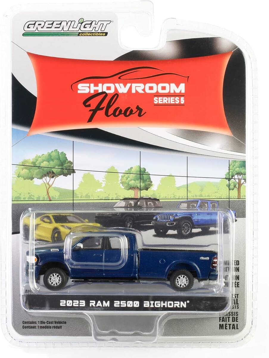 Greenlight 1/64 Showroom Floor Series 5- 2023 2500 Big Horn 68050-A