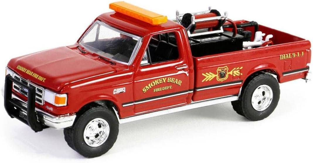 Greenlight 1/64 Smokey Bear Series 3- 1990 F-250 38060-E