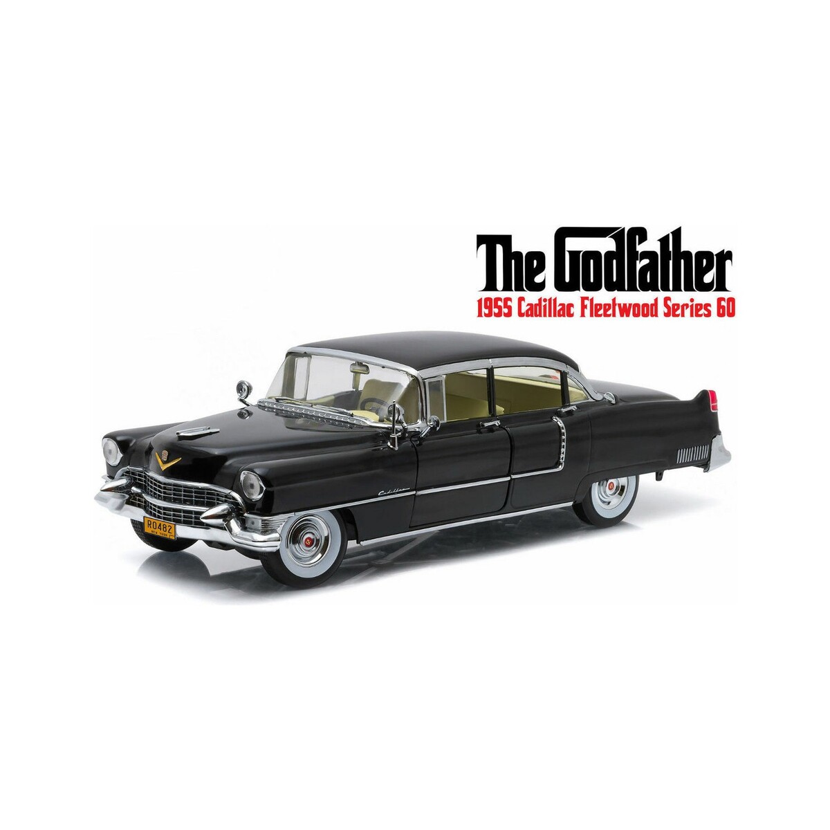 Greenlight 1:64 The Godfather (1972) - 1955 Cadillac Fleetwood Series 60 Special Solid Pack 44740-B - Thumbnail