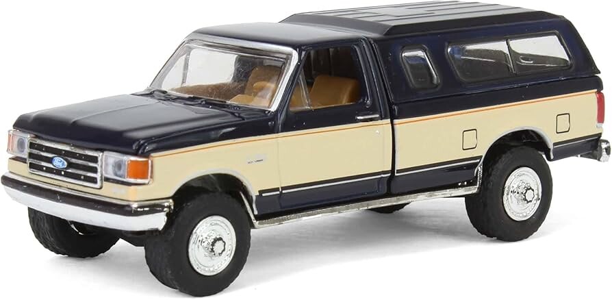 Greenlight 1/64 The Hobby Shop Series 16- 1991 Ford F-150 XLT Lariat 97160-E - Thumbnail