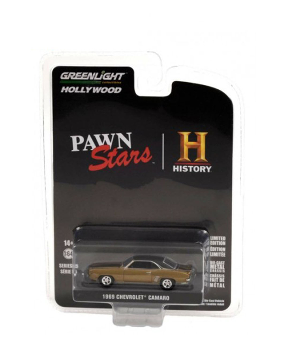Greenlight Hollywood Series 35 1969 Chevrolet Camaro Z/28 - Pawn Stars (2009-Present TV Series) - Thumbnail