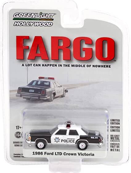 Greenlight Hollywood Series 35 Brainerd, Minnesota Police - 1986 Ford LTD Crown Victoria - Fargo (1996)