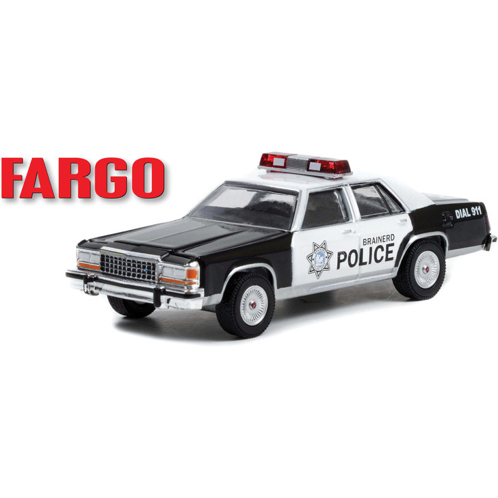 Greenlight Hollywood Series 35 Brainerd, Minnesota Police - 1986 Ford LTD Crown Victoria - Fargo (1996) - Thumbnail