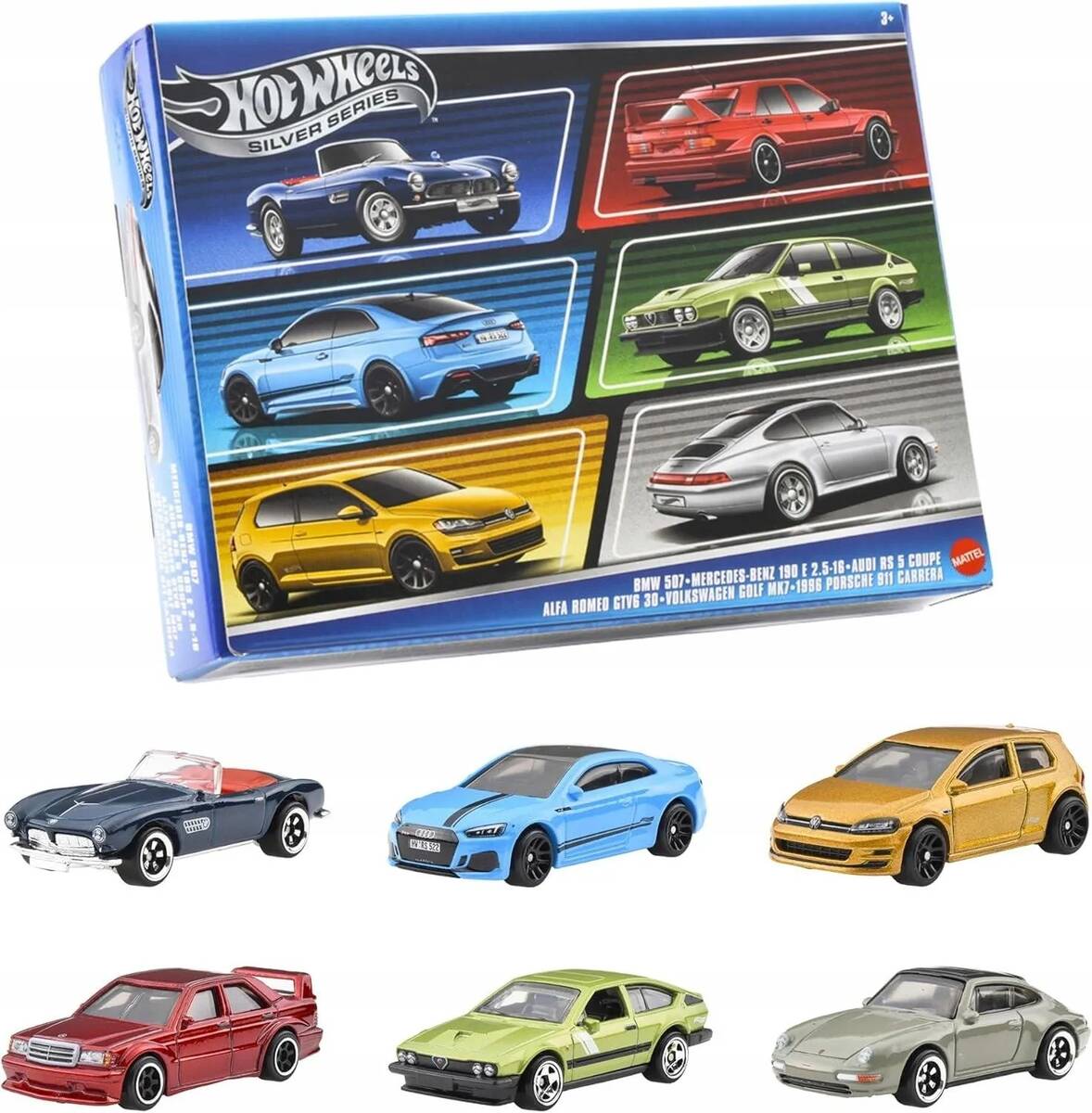 Hot Wheels Euro Style 6 Lı Paket JBY79