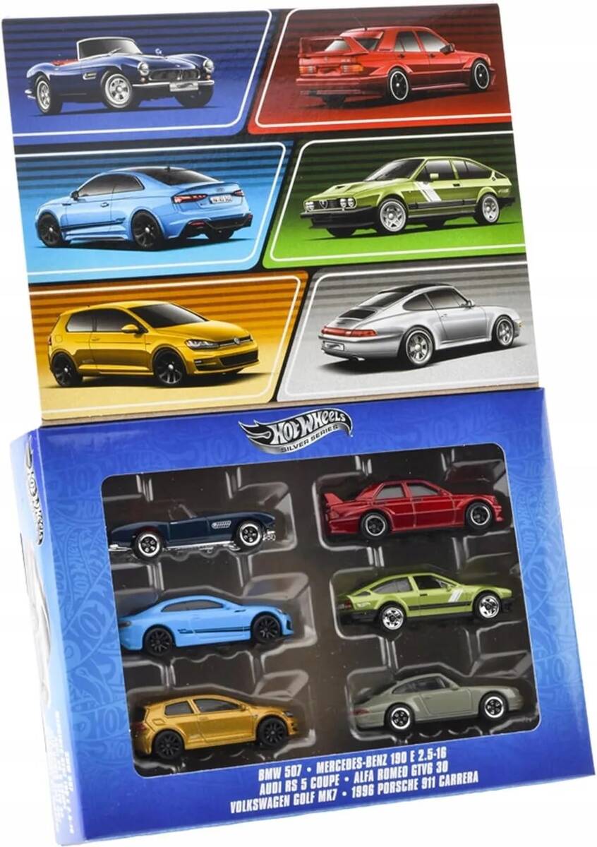 Hot Wheels Euro Style 6 Lı Paket JBY79