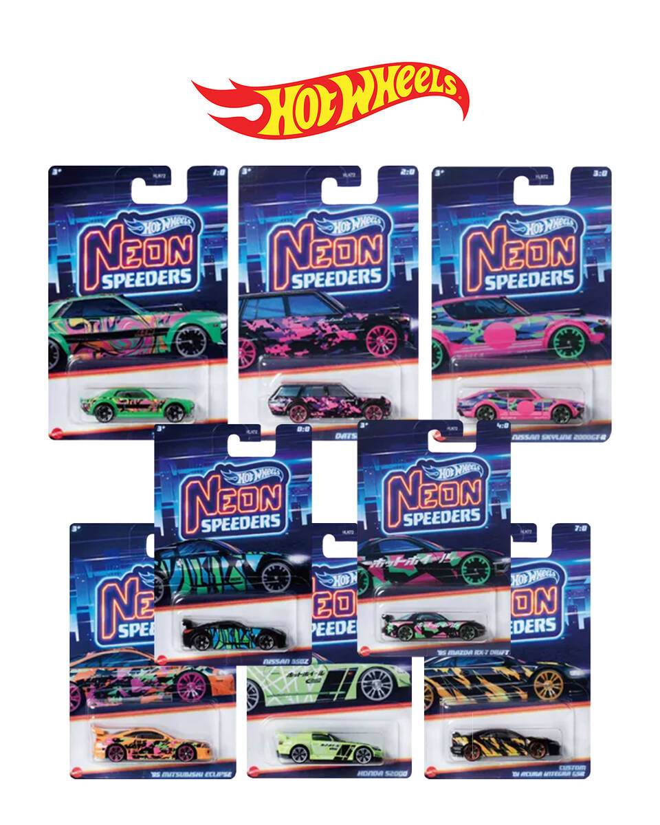 Hot Wheels Neon Speeders HLH72