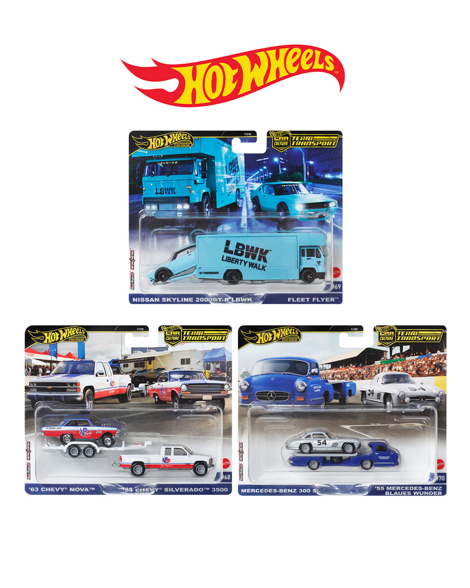 Hot Wheels - Hot Wheels Premium Car Culture Team Transport 2024 Mix3