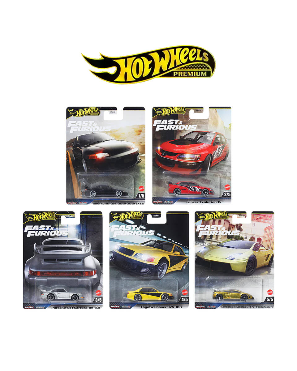 Hot Wheels Premium Fast & Furious 2025 Mix 4 HNW46-979M