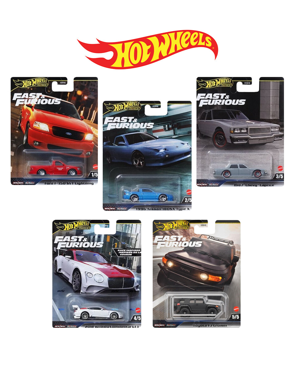 Hot Wheels - Hot Wheels Premium Fast & Furious HNW46-979H Hot Wheels - Hot Wheels Premium Fast & Furious HNW46-979H