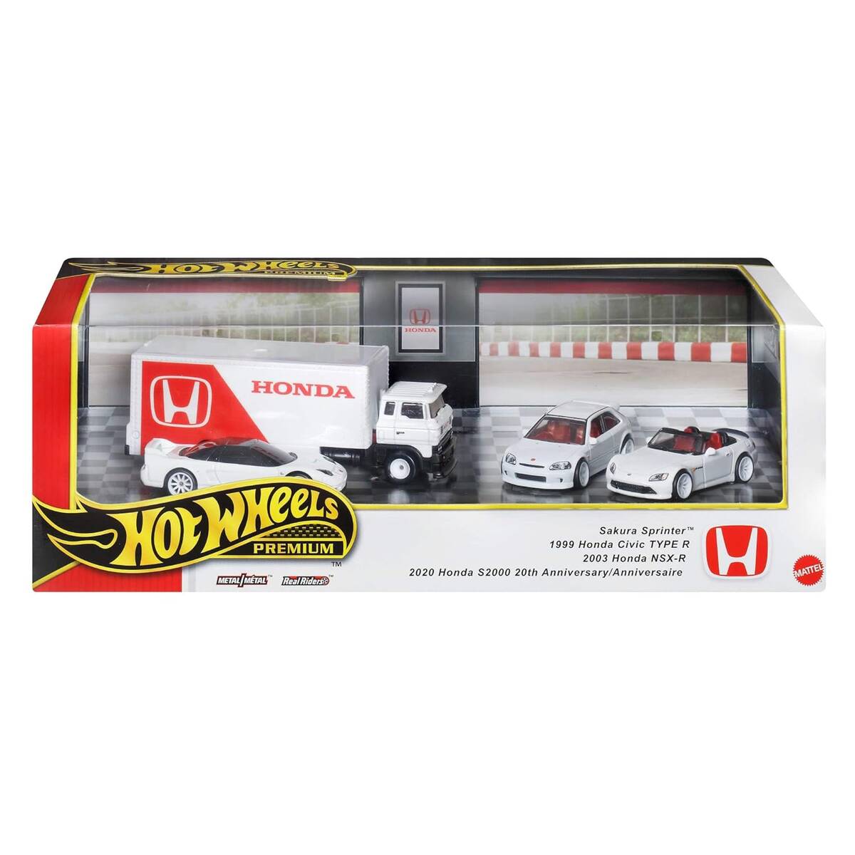 Hot Wheels Premium Honda Set