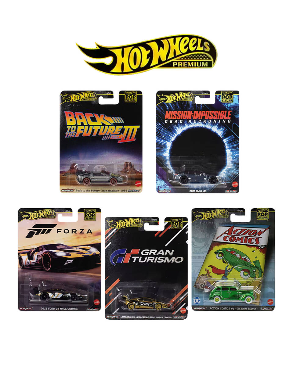 Hot Wheels Premium Pop Culture 2025 Mix 5 HXD63-979L