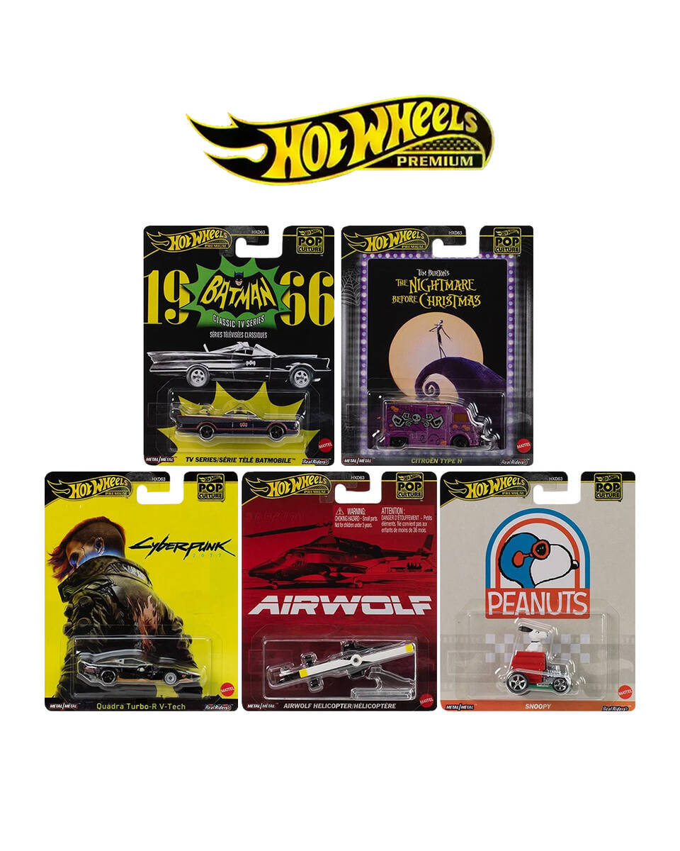 Hot Wheels Premium Pop Culture 2025 Mix 6