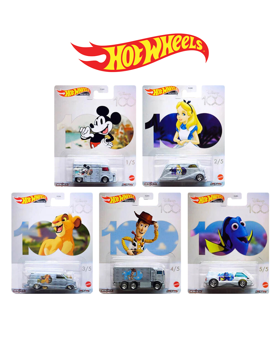 Hot Wheels - Hot Wheels Premium Pop Culture Disney 100.Yıl Set Hot Wheels - Hot Wheels Premium Pop Culture Disney 100.Yıl Set