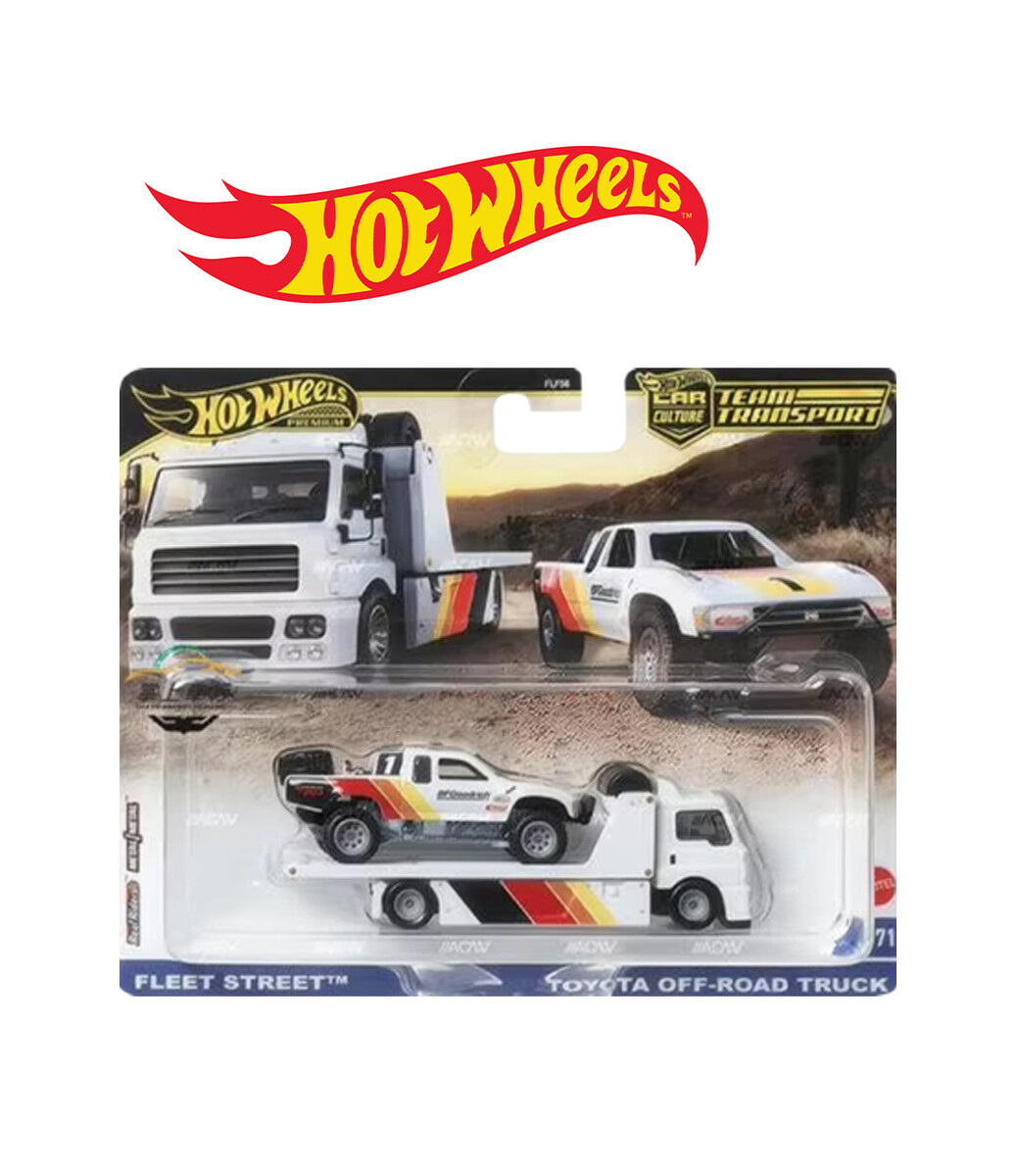 Hot Wheels - Hot Wheels Premium Team Transport 2024 Mix 4 - Toyota Off-Road Truck Hot Wheels - Hot Wheels Premium Team Transport 2024 Mix 4 - Toyota Off-Road Truck