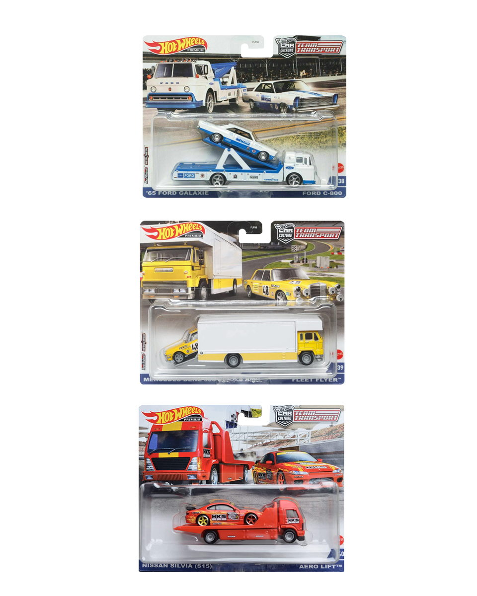 Hot Wheels - Hot Wheels Premium Team Transport Set Hot Wheels - Hot Wheels Premium Team Transport Set