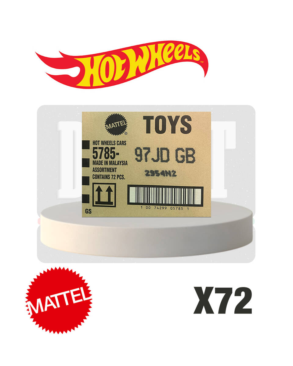 Hot Wheels Regular 2025 72'li Koli D Case
