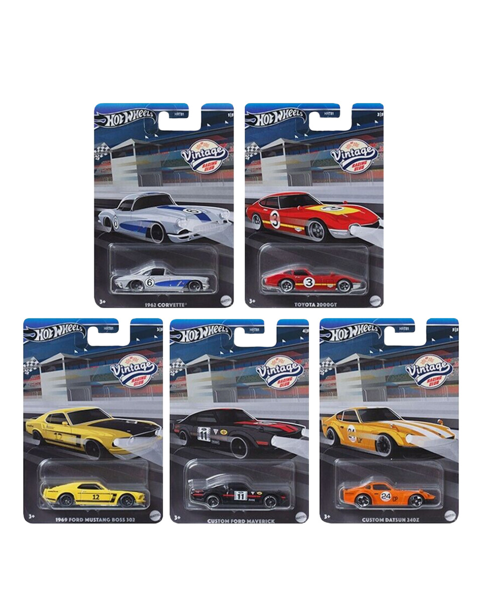 Hot Wheels - Hot Wheels Uzun Kart Vintage 2024 Mix2 Hot Wheels - Hot Wheels Uzun Kart Vintage 2024 Mix2