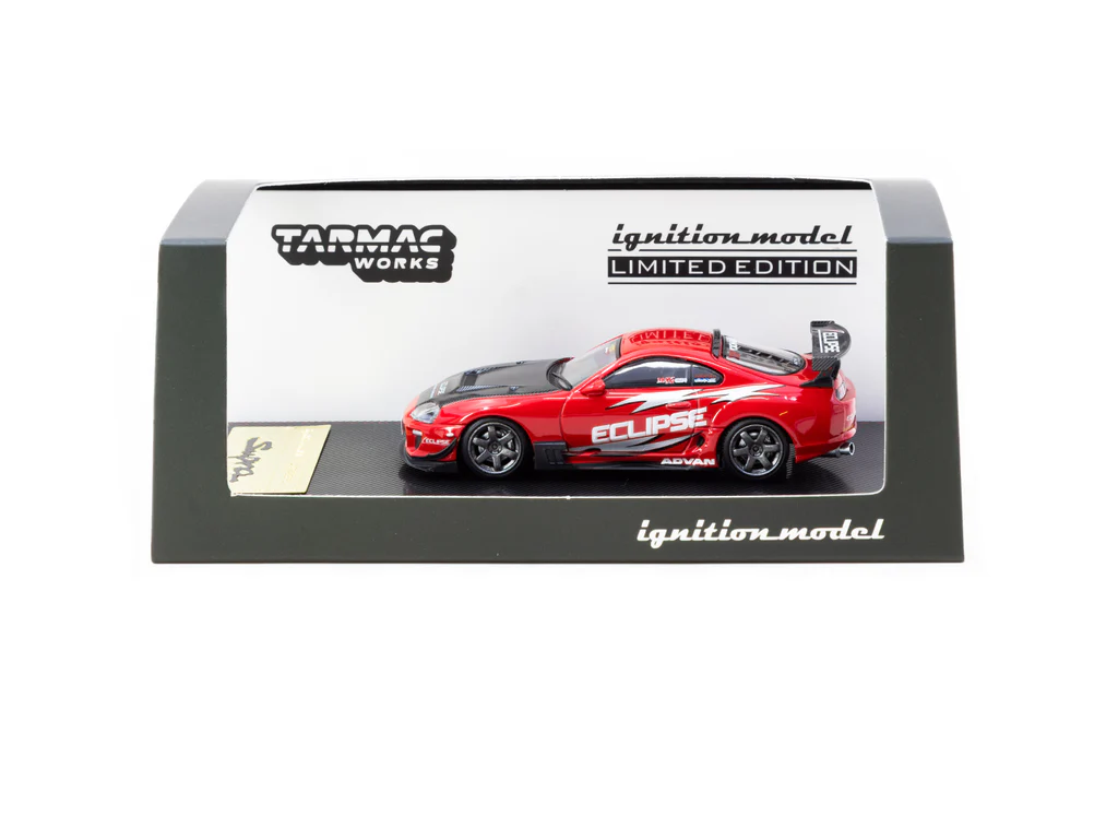 Ignition Model 1/64 Toyota Supra (JZA80) RZ Red - Tarmac Special Edition IG3841