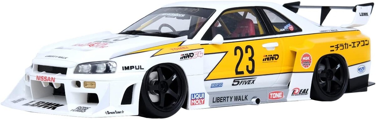 Inno - Inno 1/64 LBS Skyline Super Silhouette LB-ER34 Retro Color Inno - Inno 1/64 LBS Skyline Super Silhouette LB-ER34 Retro Color