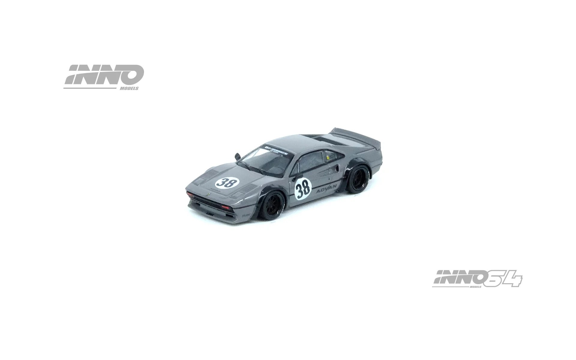 Inno - Inno 1/64 LBWK 308 GTB Grey IN64-LBWK308-GREY