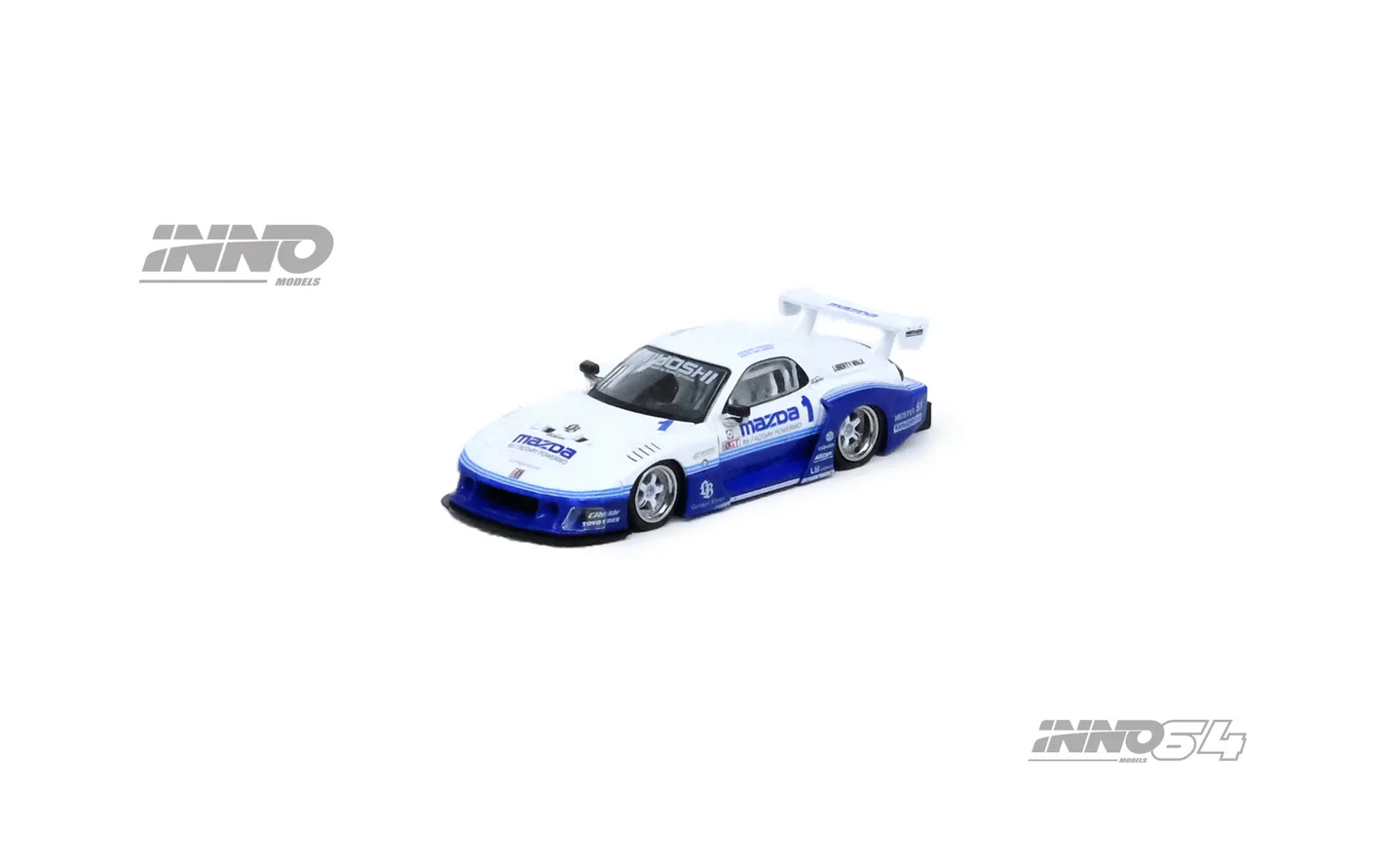 Inno - Inno 1/64 Mazda RX7 (FD3S) LB-SUPER SILHOUETTE Hong Kong Toy Car Salon 2024 Special Edition IN64-LBWKRX7-06 Inno - Inno 1/64 Mazda RX7 (FD3S) LB-SUPER SILHOUETTE Hong Kong Toy Car Salon 2024 Special Edition IN64-LBWKRX7-06