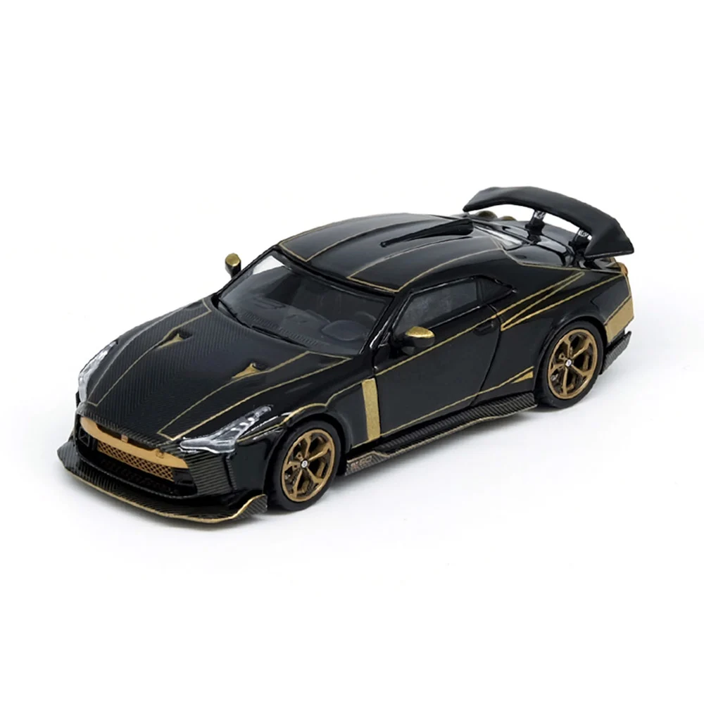 Inno - Inno 1/64 Nissan GT-R50 By ITALDESIGN Black IN64-R50-BLK