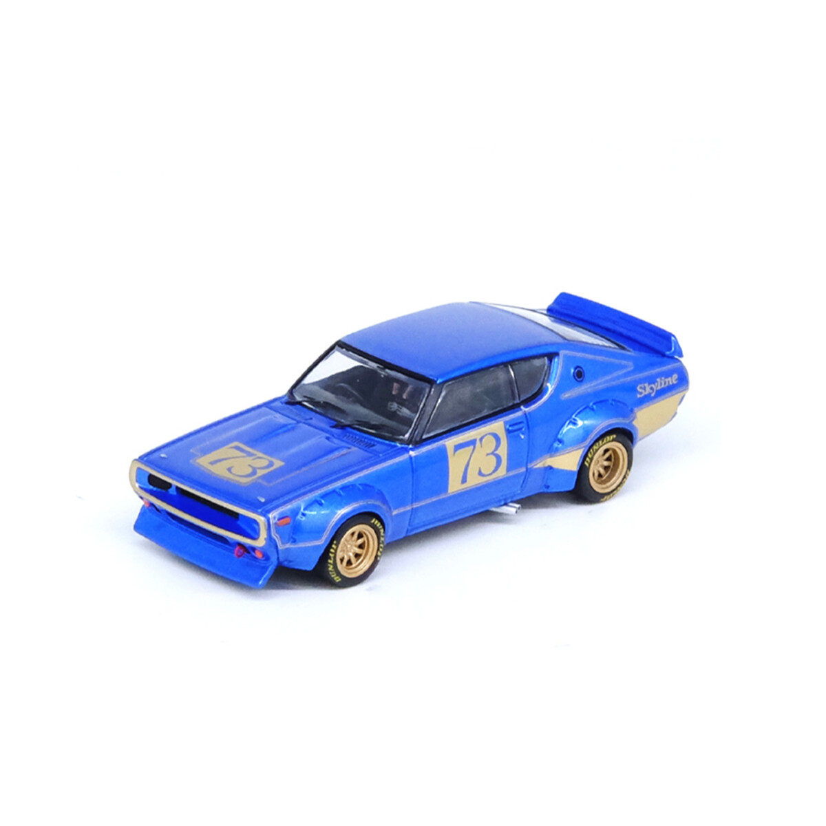 Inno - Inno 1/64 NISSAN SKYLINE 2000 GT-R (KPGC110) Racing Concept Blue IN64-KPGC110RC-BLU