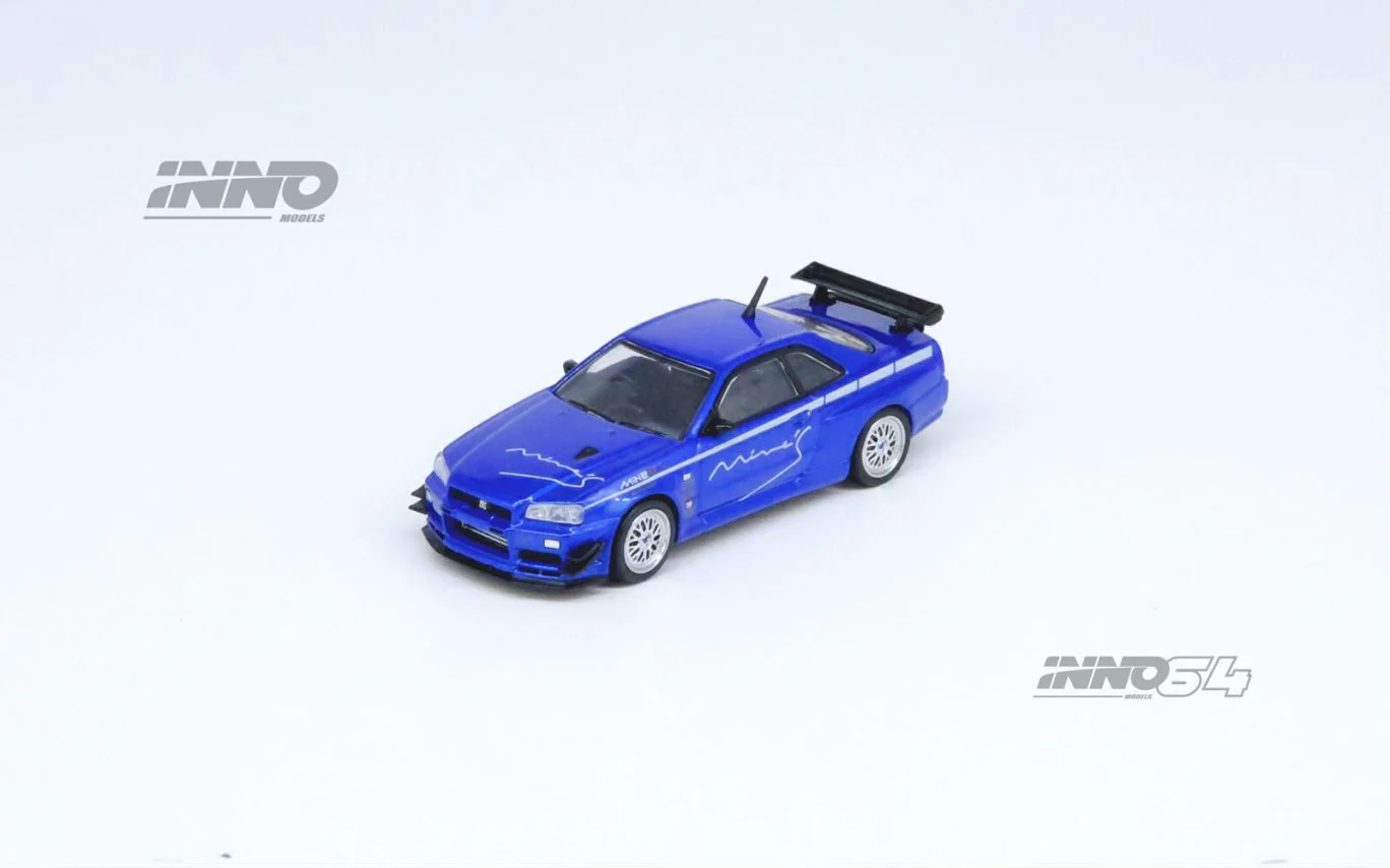Inno - Inno 1/64 Nissan Skyline GT-R (R34) V-SPEC Tuned by 