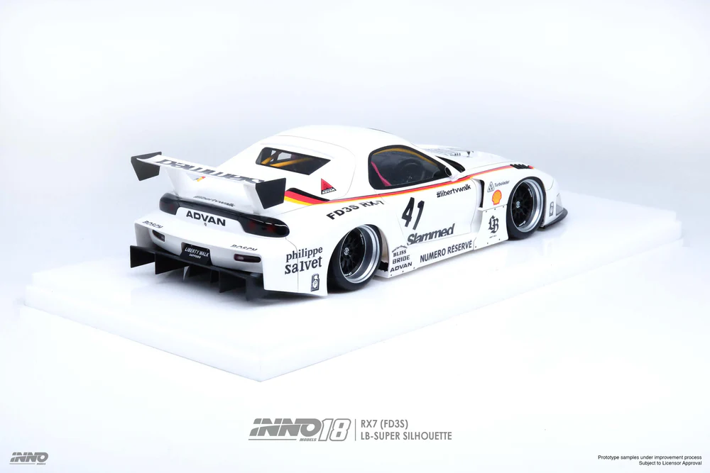 Inno 1/18 Mazda RX7 (FD3S) LB-SUPER SILHOUETTE IN18-LBWKRX7-02