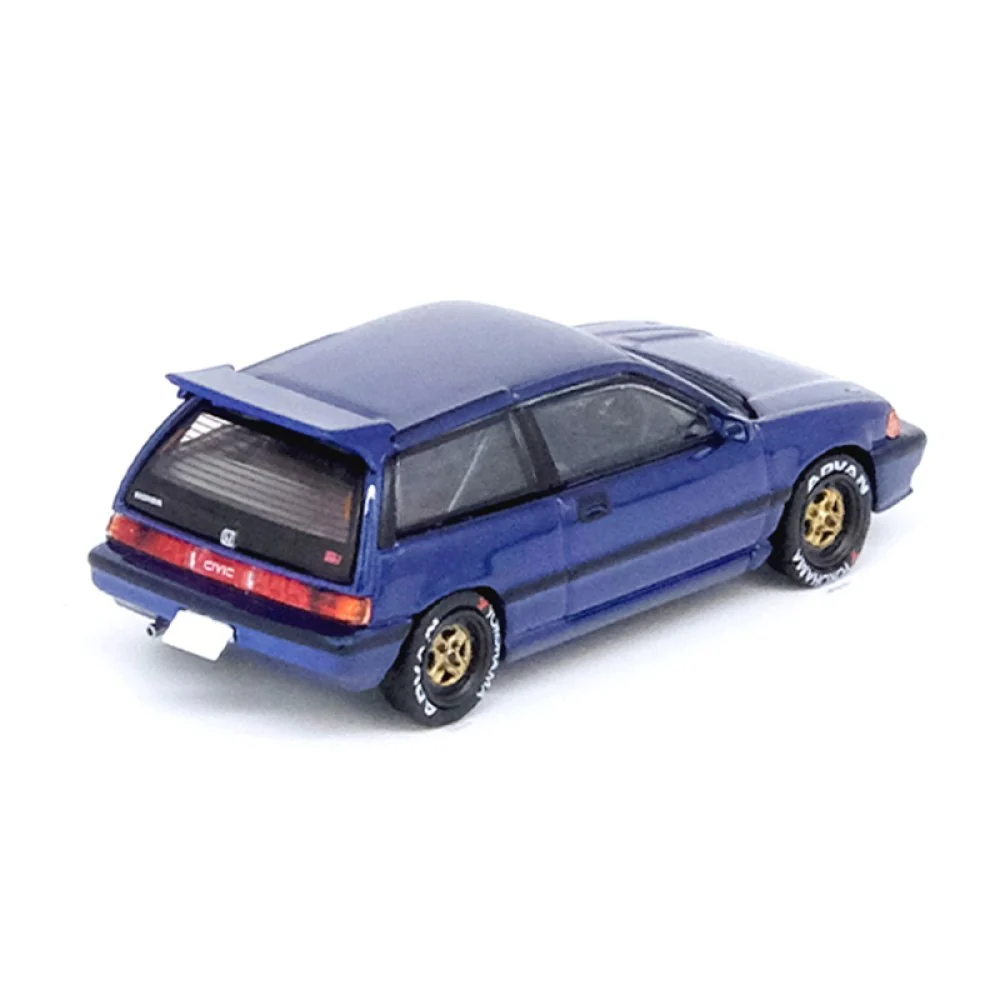 Inno 1/64 HONDA CIVIC Si E-AT Dark Blue - Thumbnail