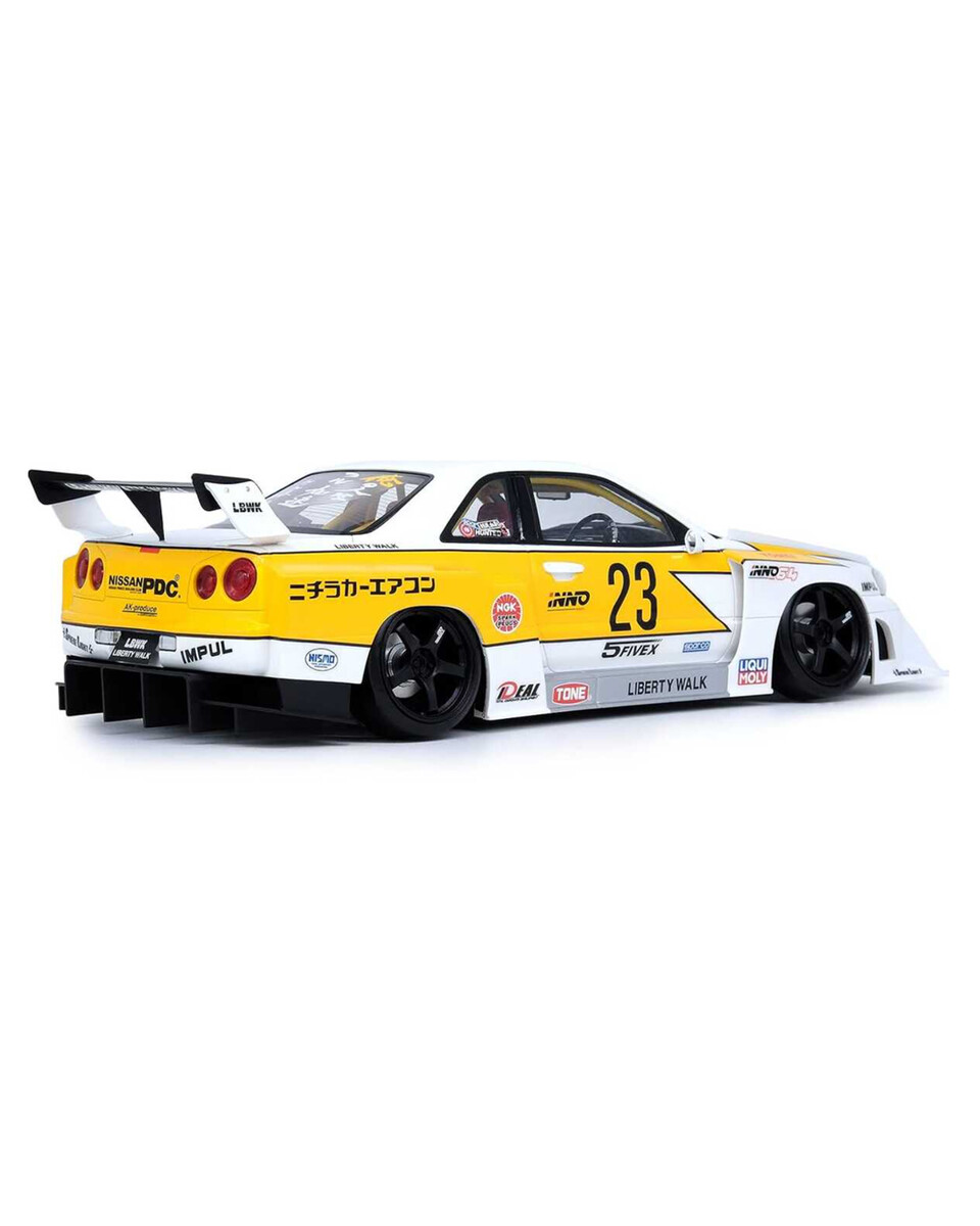 Inno 1/64 LBS Skyline Super Silhouette LB-ER34 Retro Color - Thumbnail