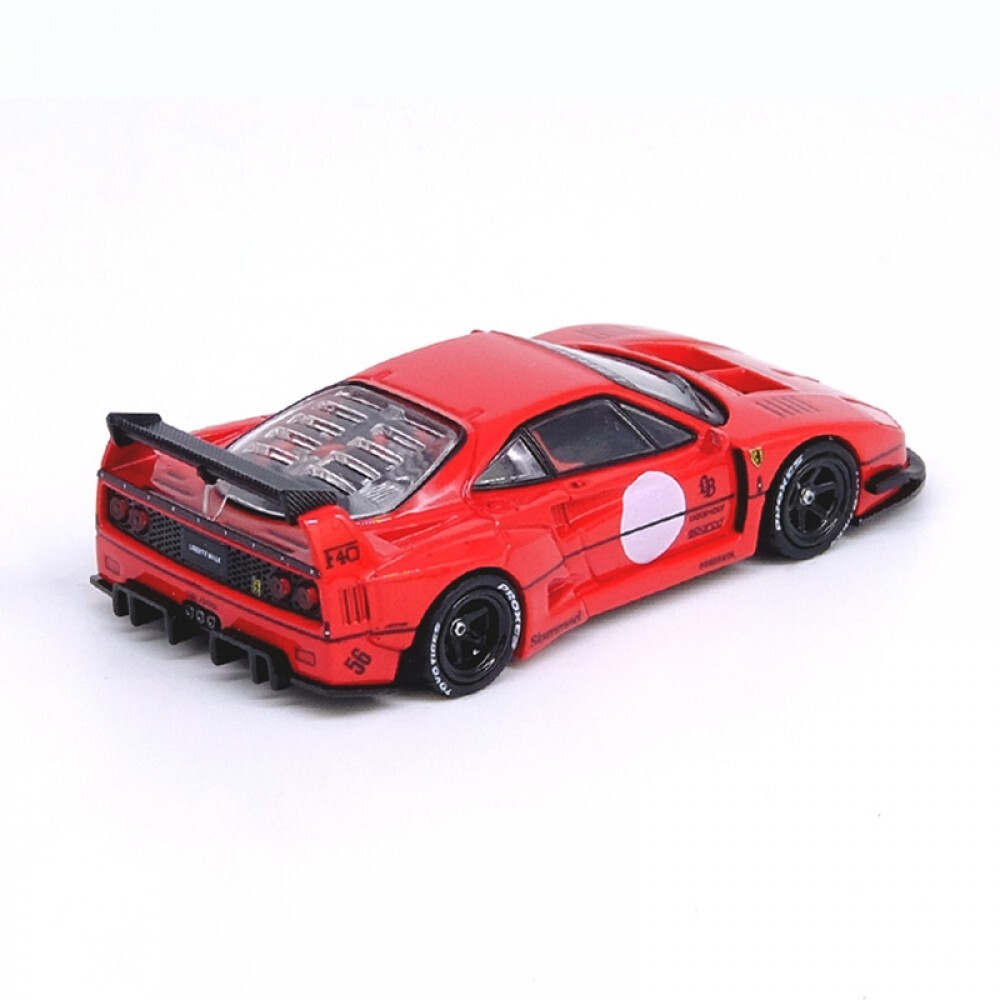 Inno 1/64 LBWK F40 Red IN64-F40LBWK-RED - Thumbnail