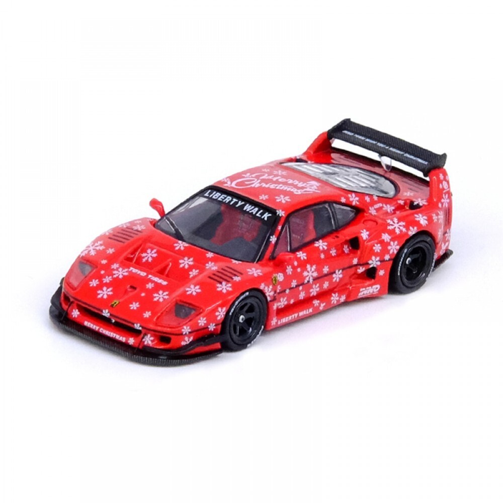 Inno 1/64 LBWK F40 X'MAS 2023 Special Edition IN64-F40LBWK-XMAS23 - Thumbnail