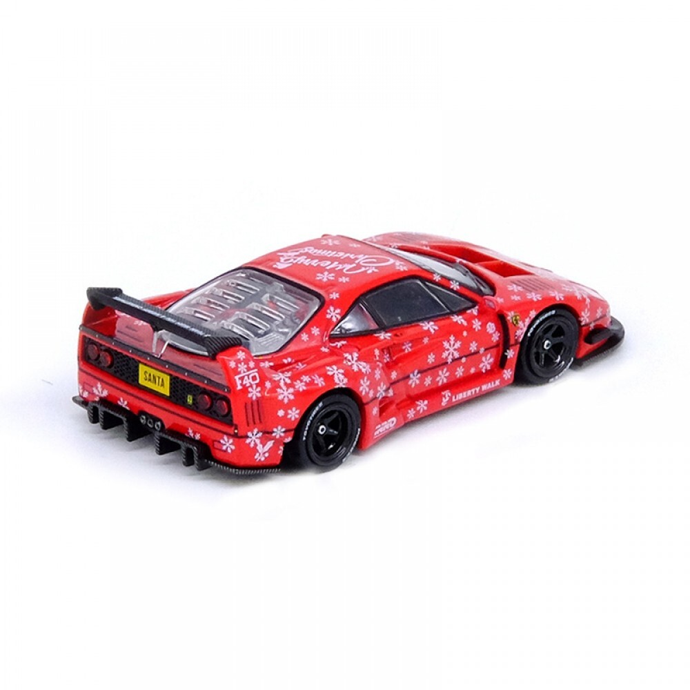 Inno 1/64 LBWK F40 X'MAS 2023 Special Edition IN64-F40LBWK-XMAS23 - Thumbnail