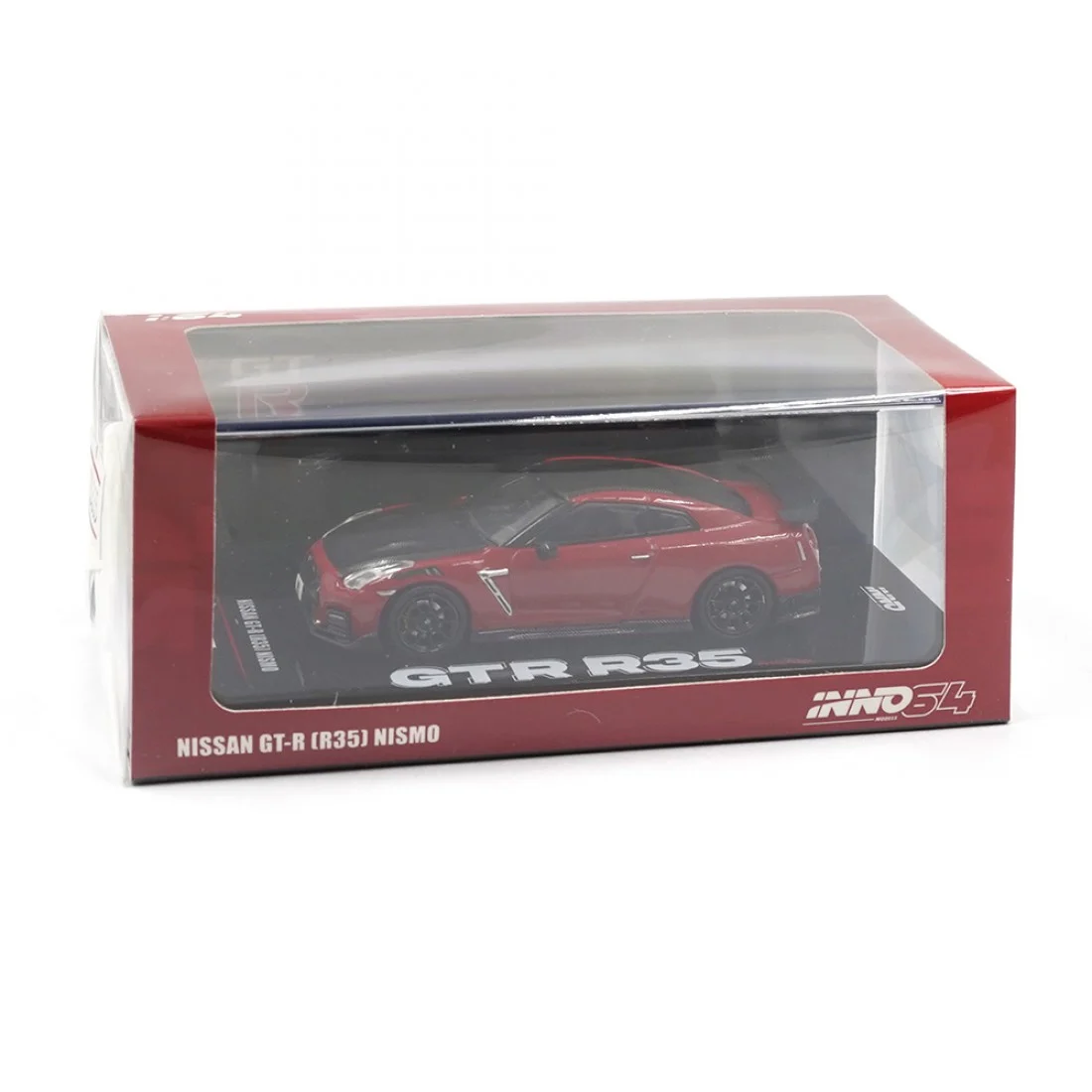 Inno 1/64 Nissan GT-R (R35) NISMO Red IN64-R35N-RED