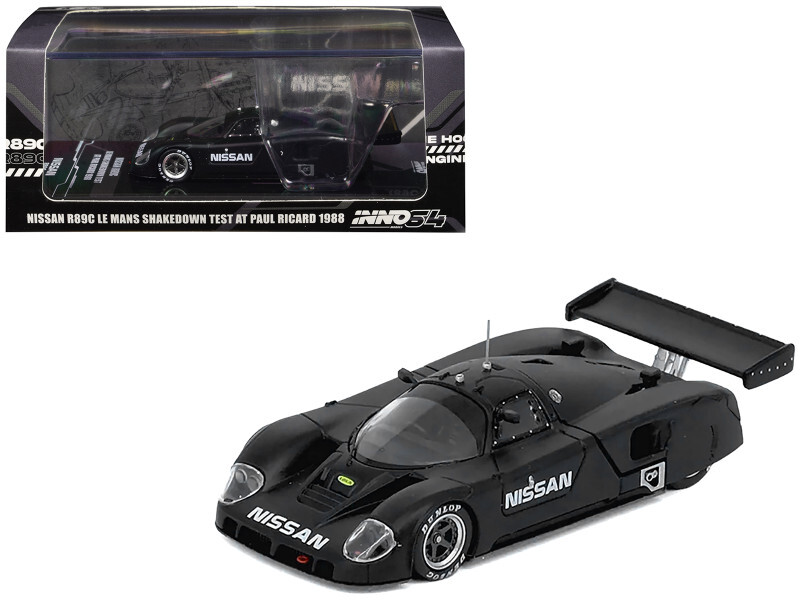 Inno 1/64 Nissan R89C Le Mans Shakedown Test At Paul Ricard 1988 IN64-R89C-LMT1988 - Thumbnail