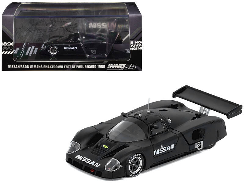 Inno 1/64 Nissan R89C Le Mans Shakedown Test At Paul Ricard 1988 IN64-R89C-LMT1988