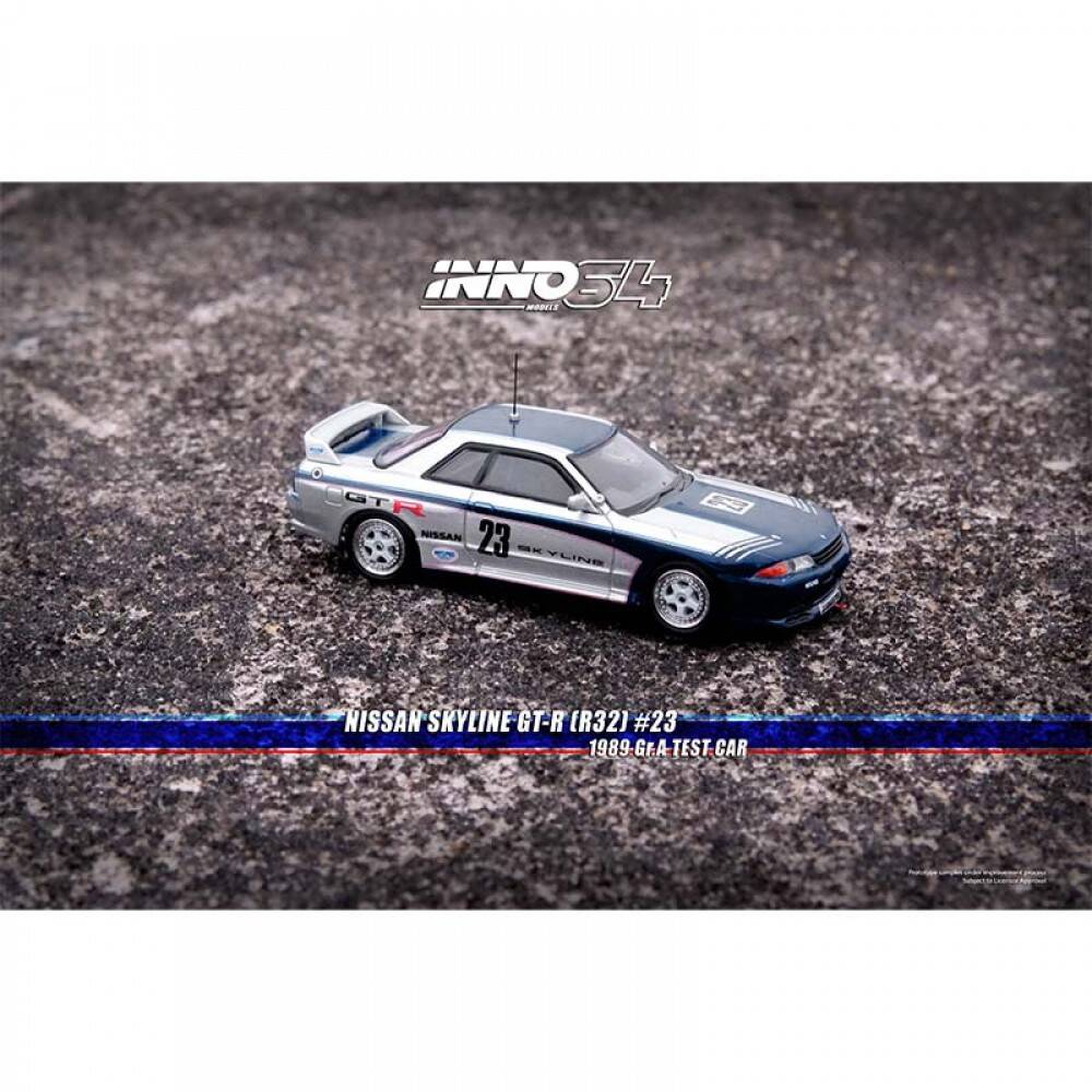 Inno 1/64 NISSAN SKYLINE GT-R (R32) Gr.A Test Car 1989