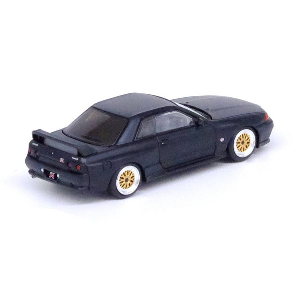 Inno 1/64 NISSAN SKYLINE GT-R (R32) Matt Black The Diecast Company Special Edition IN64-R32-MB