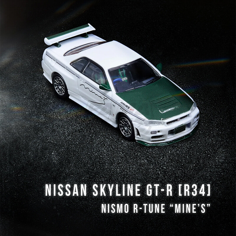 Inno 1/64 NISSAN SKYLINE GT-R (R34) NISMO R-TUNE 