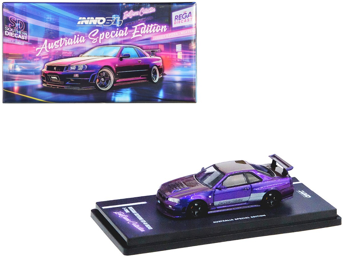 Inno 1/64 NISSAN SKYLINE GT-R (R34) Z-Tune 