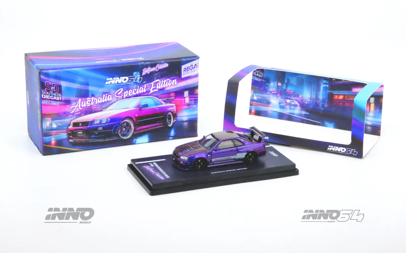 Inno 1/64 NISSAN SKYLINE GT-R (R34) Z-Tune 