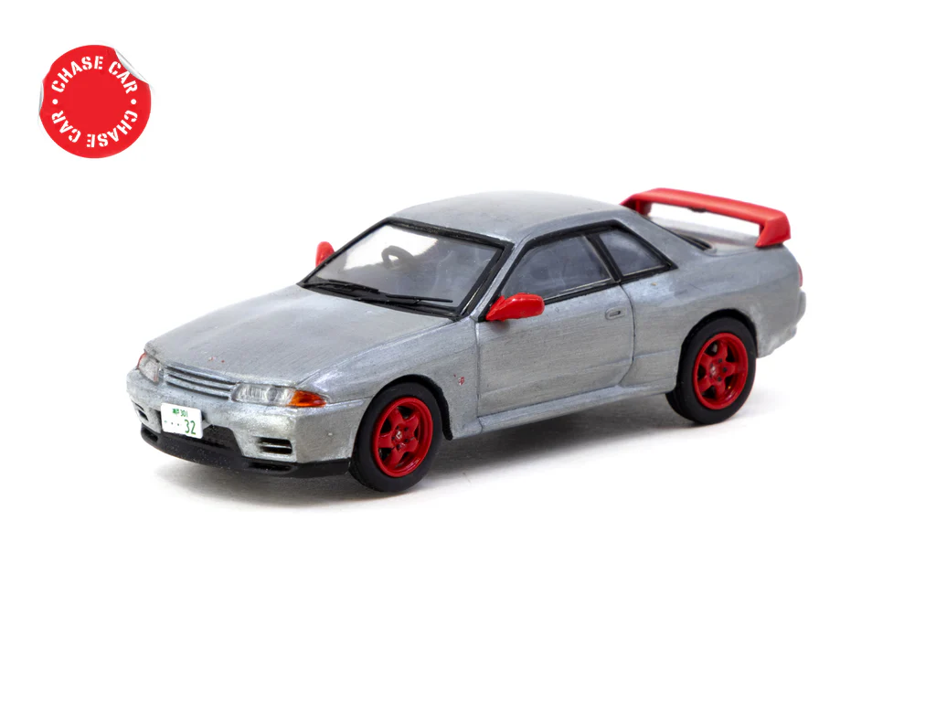 J Collection 1/64 Nissan Skyline GT-R (BNR32) Red JC64-008-RD