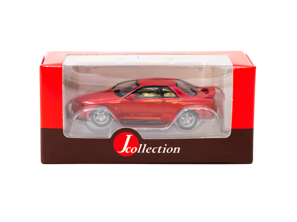 J Collection 1/64 Nissan Skyline GT-R (BNR32) Red JC64-008-RD