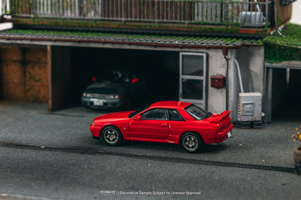 J Collection 1/64 Nissan Skyline GT-R (BNR32) Red JC64-008-RD