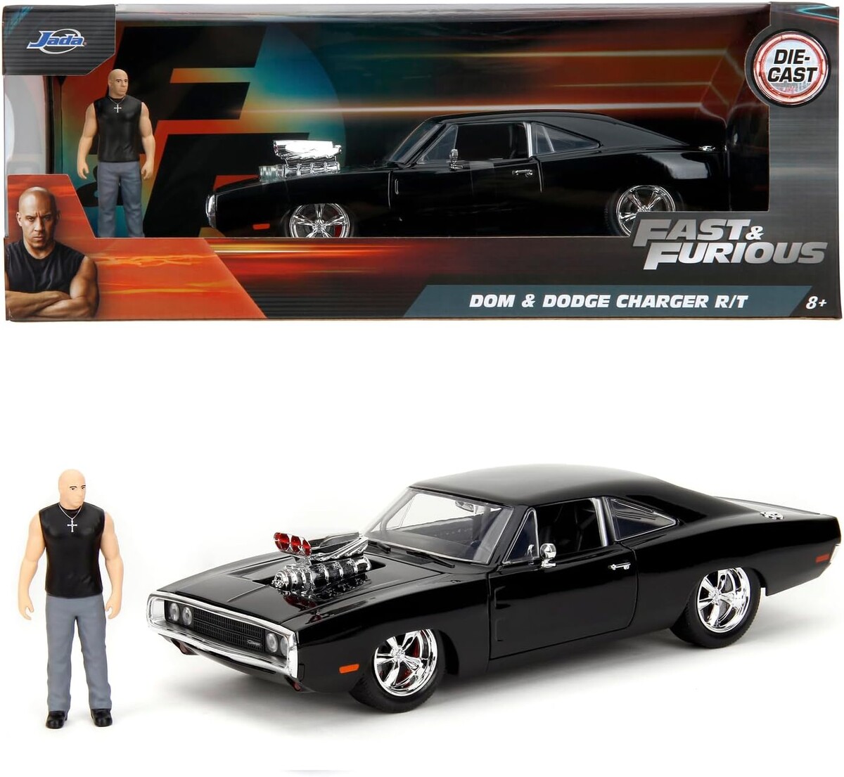 Jada - Jada 1/24 Fast & Furious 1970 Dodge Charger 253205006 Jada - Jada 1/24 Fast & Furious 1970 Dodge Charger 253205006