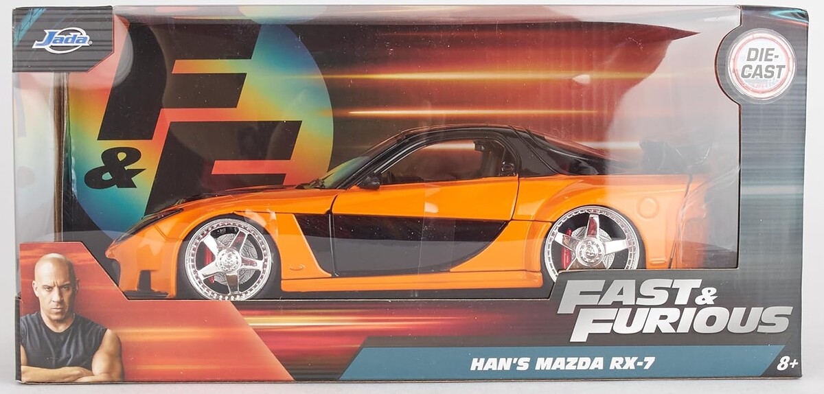 Jada - Jada 1/24 Fast & Furious Mazda RX-7 253203058 Jada - Jada 1/24 Fast & Furious Mazda RX-7 253203058