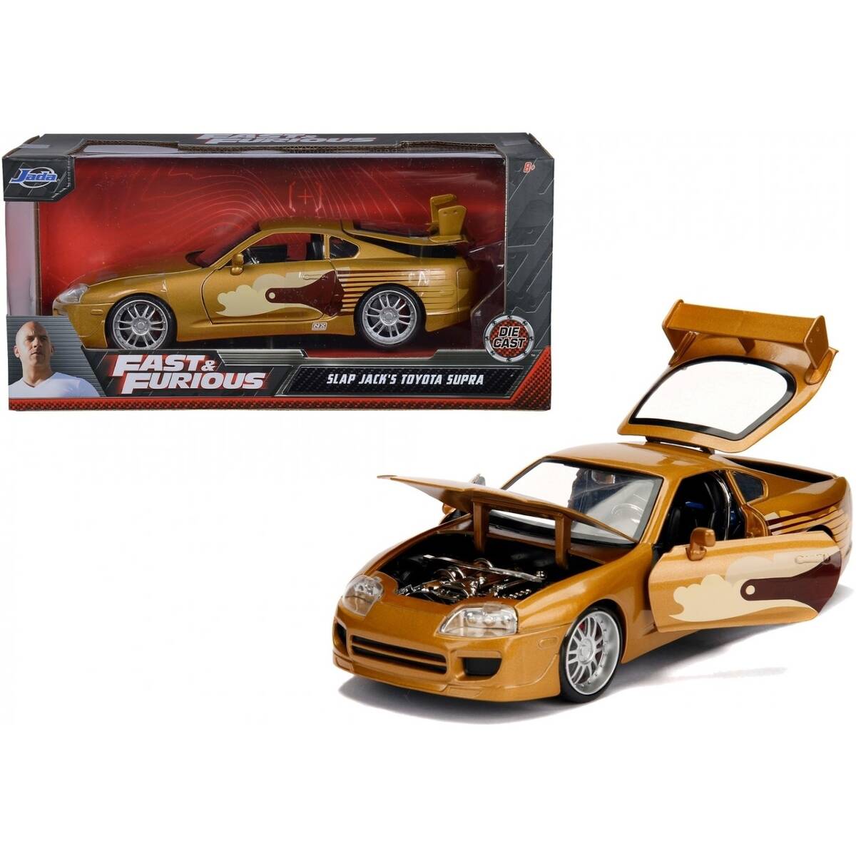 Jada 1:24 Fast & Furious 1995 Toyota Supra Bronze